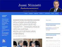 Tablet Screenshot of jussiniinisto.fi